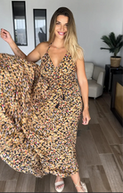 Robe longue bohème avec décolleté dos Arena Formentera