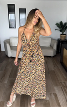 Robe longue bohème avec décolleté dos Arena Formentera