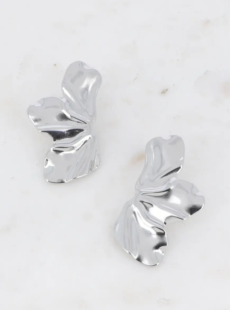 Boucles d'oreilles Pétales ARGENT - Liltaylor